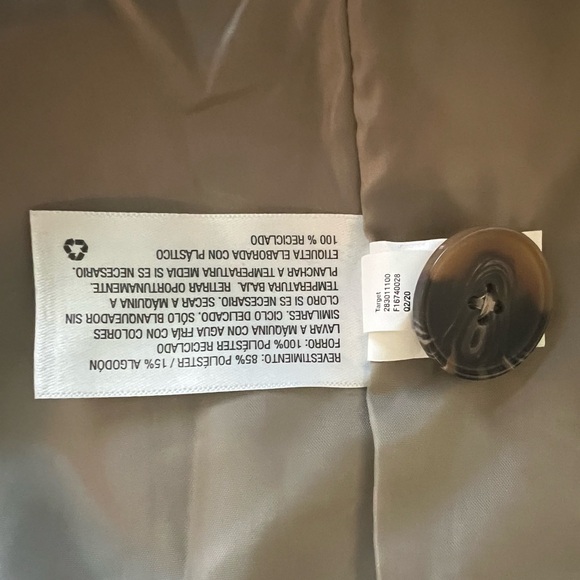 a new day Beige Double-Breasted Trench Coat - Picture 5 of 6